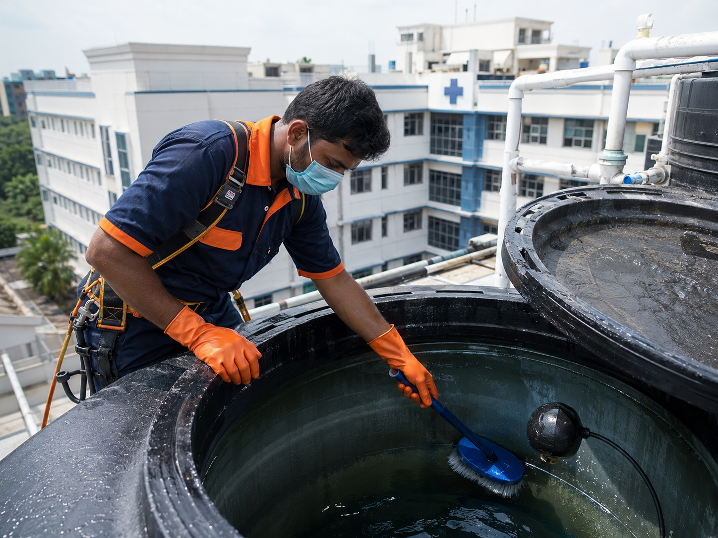 Hospital Sump & Tank Cleaning