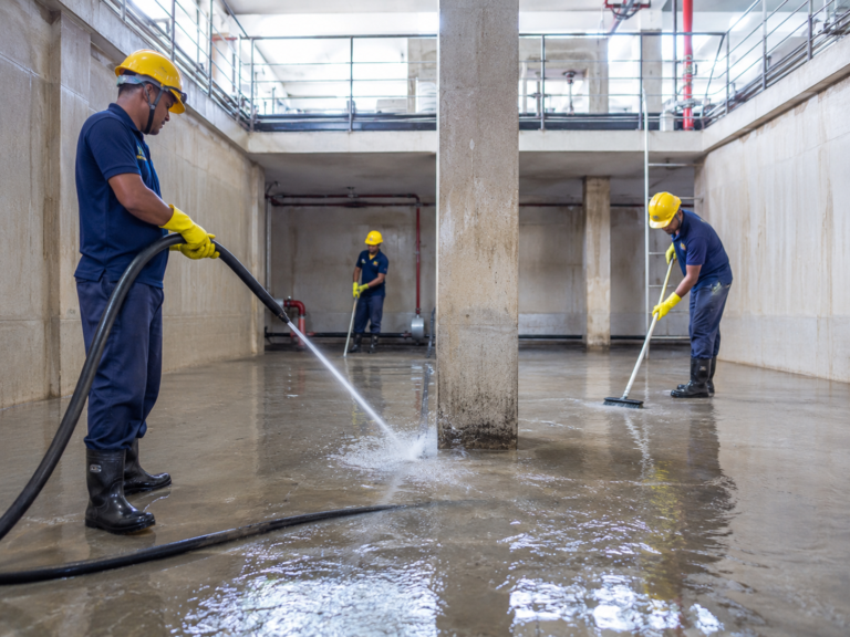 Under Ground Water tank Cleaning